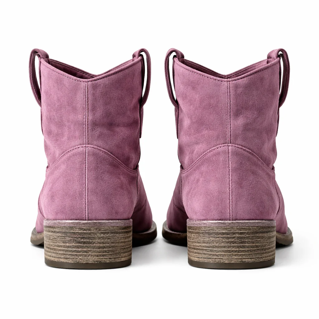 Bottes Westerns Roselle en Daim pour Femmes | Confort Premium et Style - Image 8