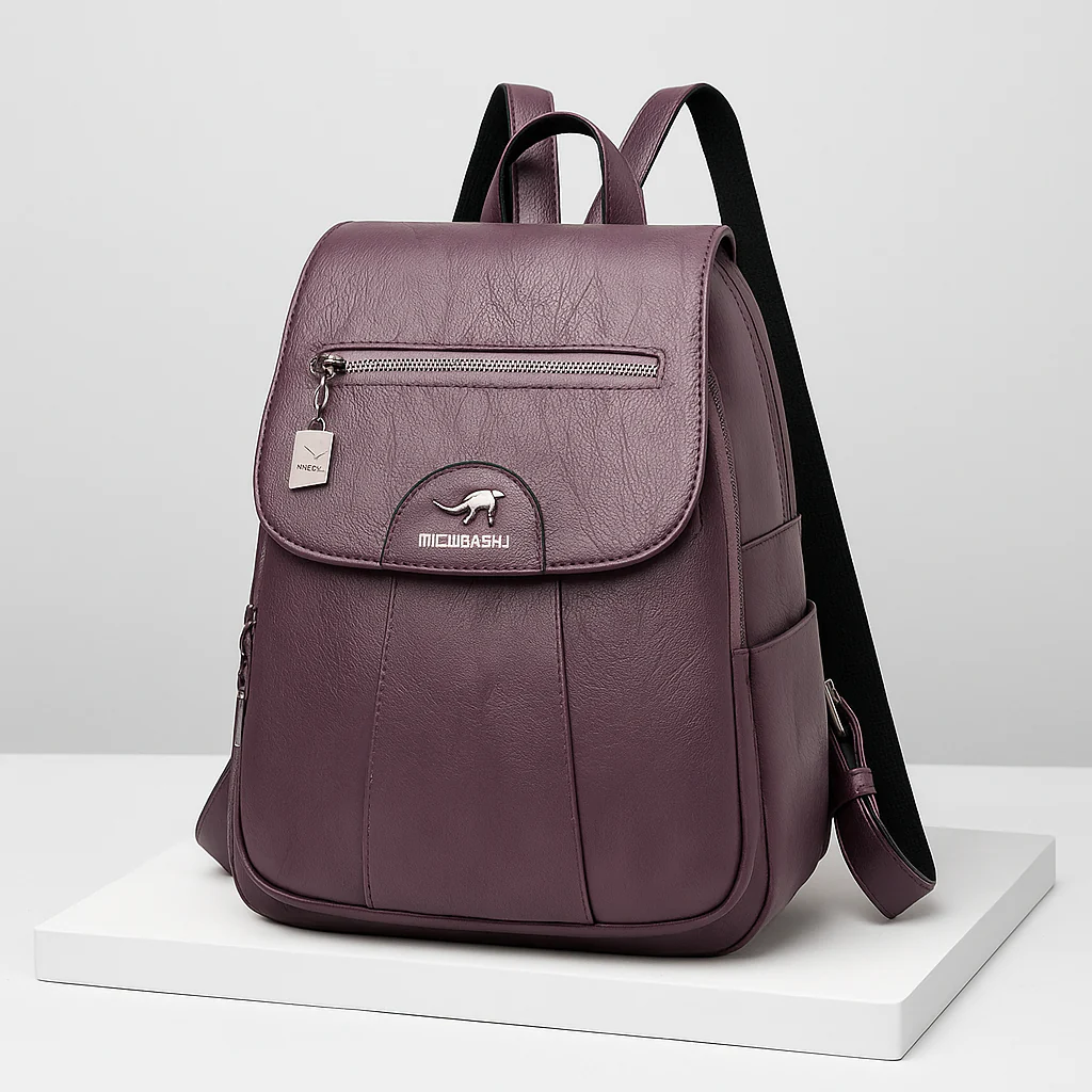 Sac à Dos Femme Cuir Vintage - Image 2