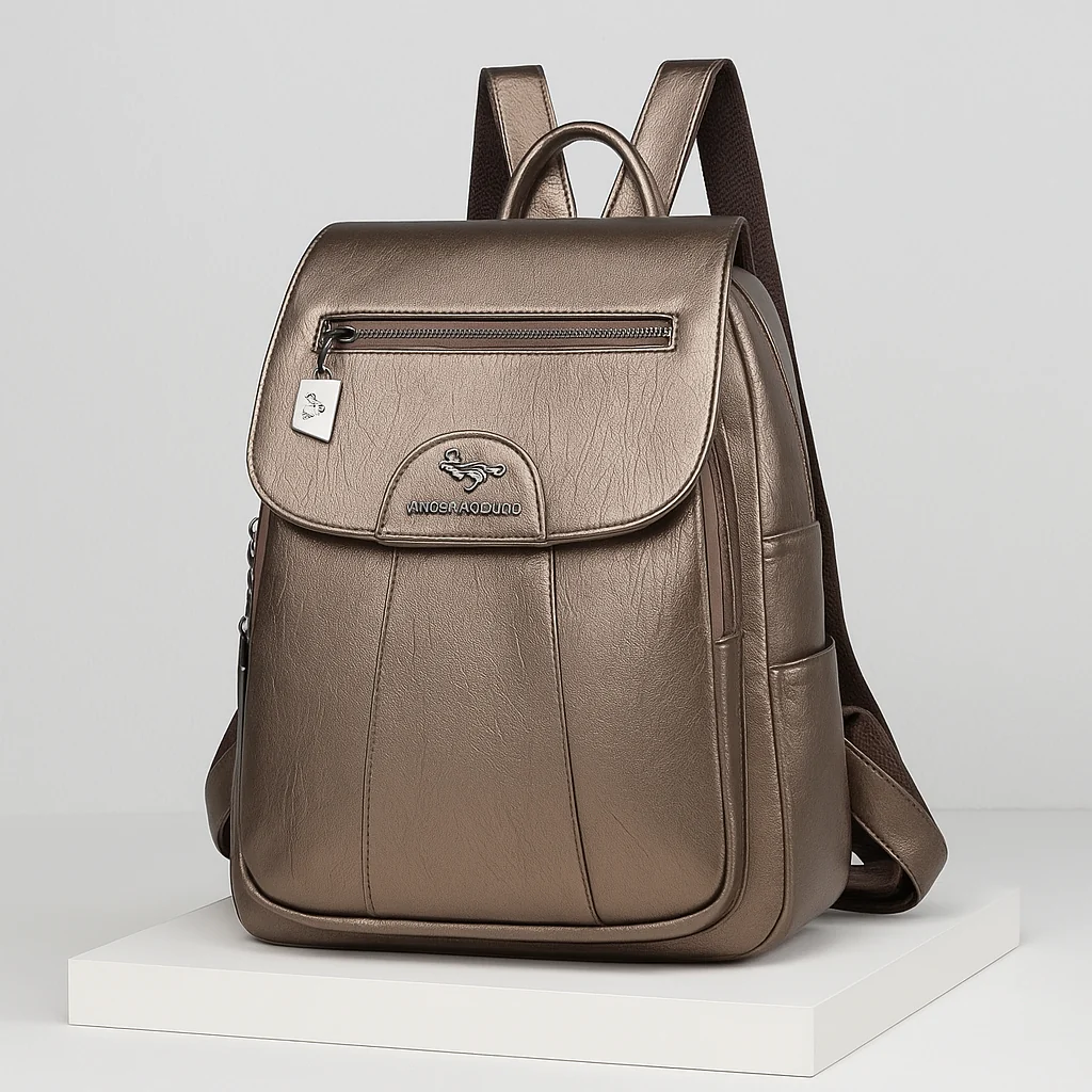 Sac à Dos Femme Cuir Vintage - Image 8