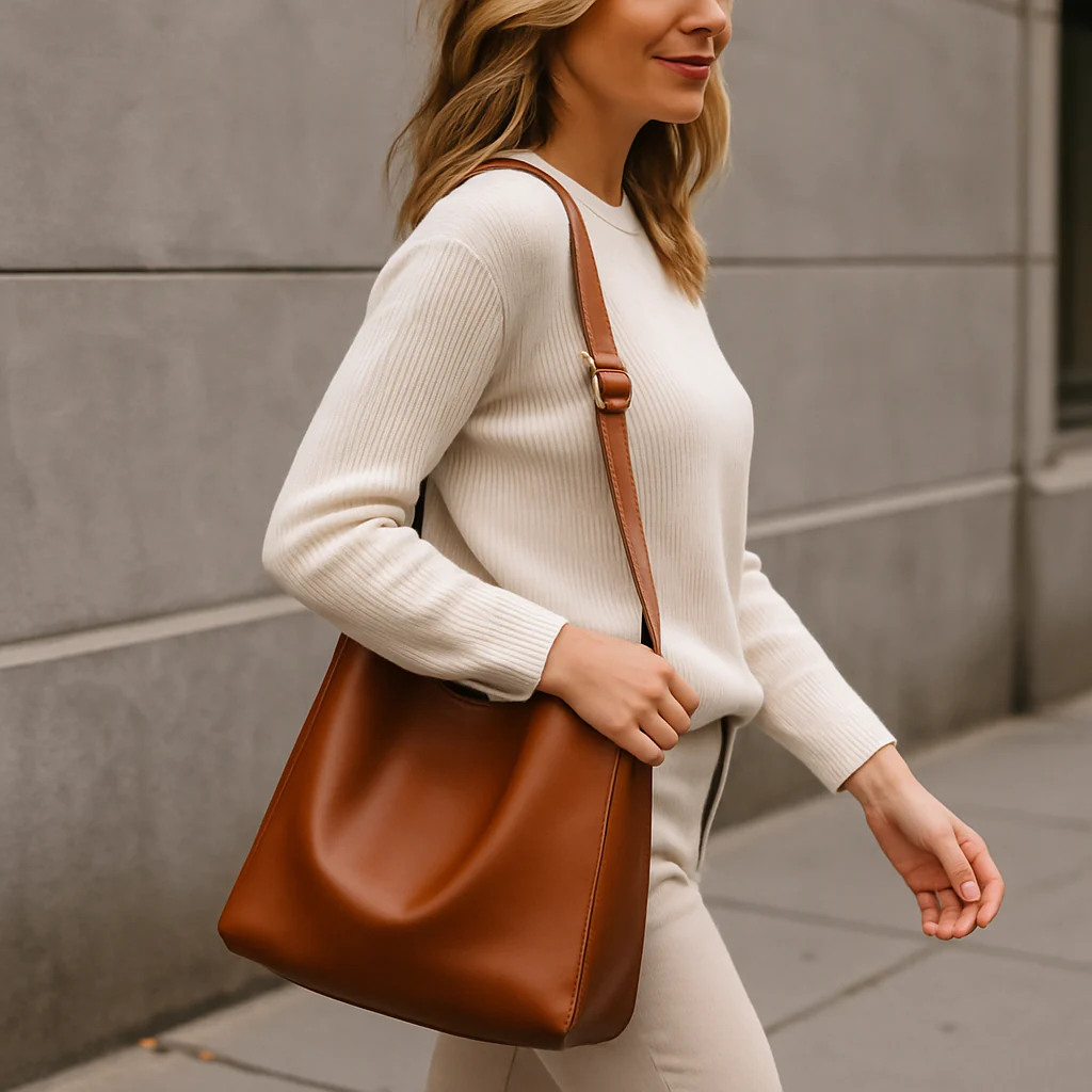 Sac à main cuir émeraude élégant - Femme - Bandoulière amovible - Luxe