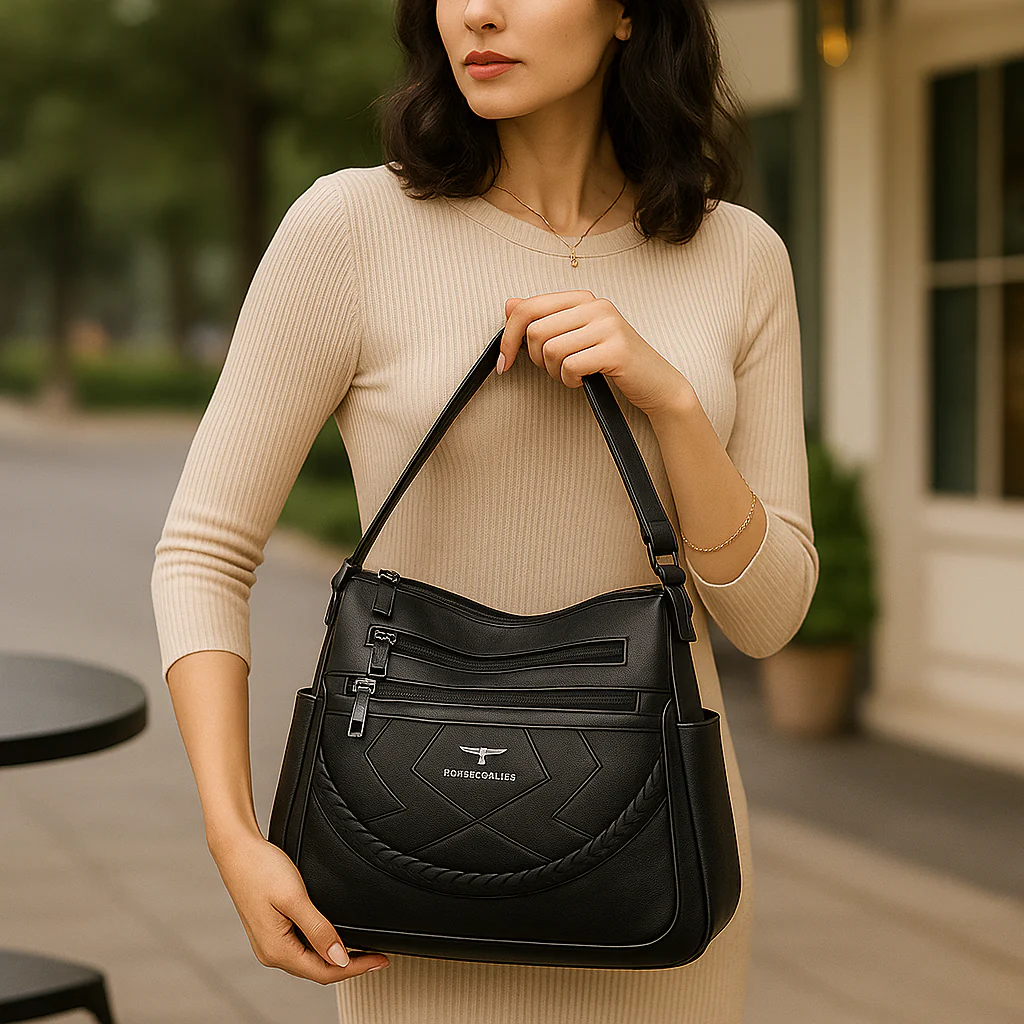 Sac Bandoulière en Cuir Souple Femme – Chic, Élégant et Pratique - Image 2
