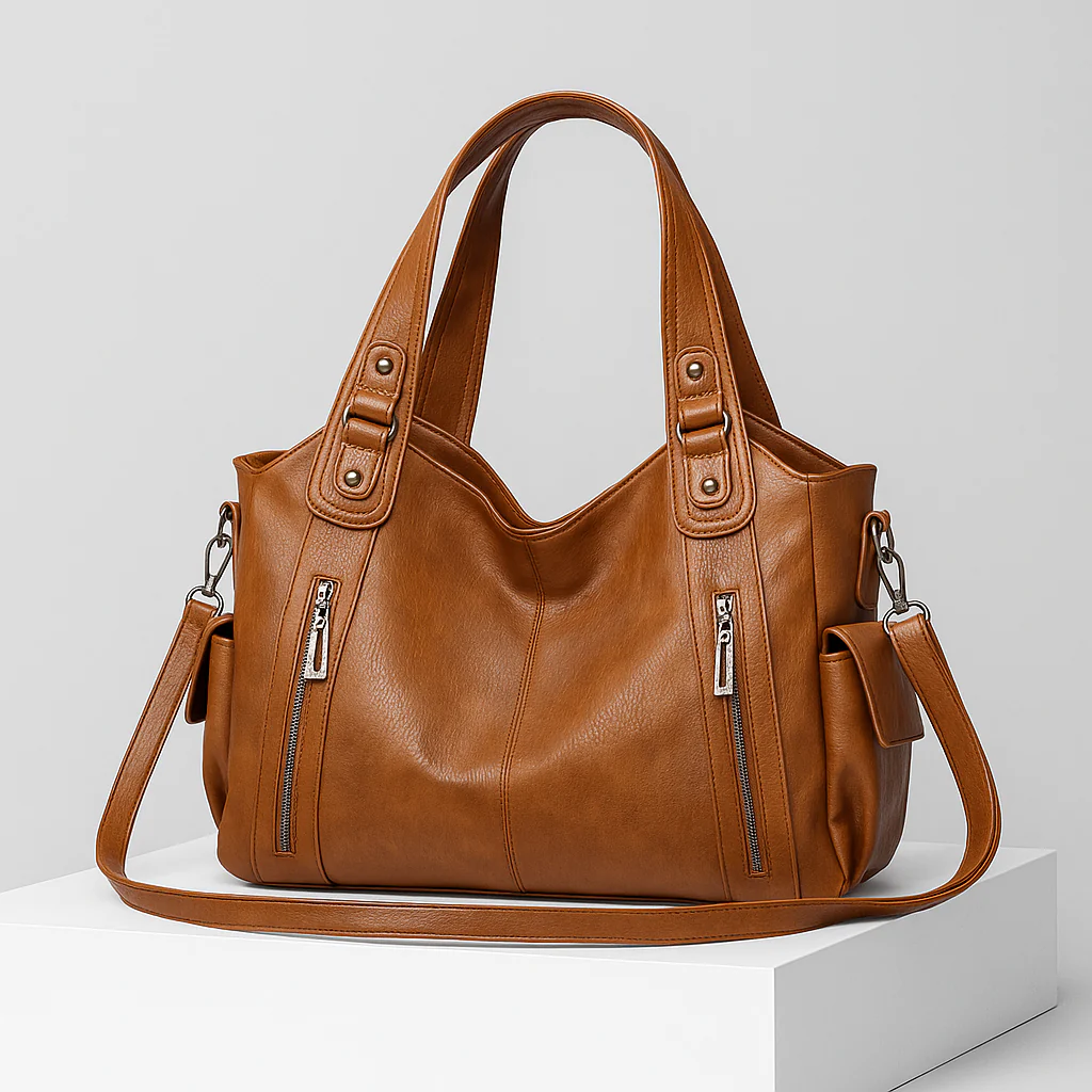 Sac fourre-tout cuir Novira élégant et pratique - Image 3