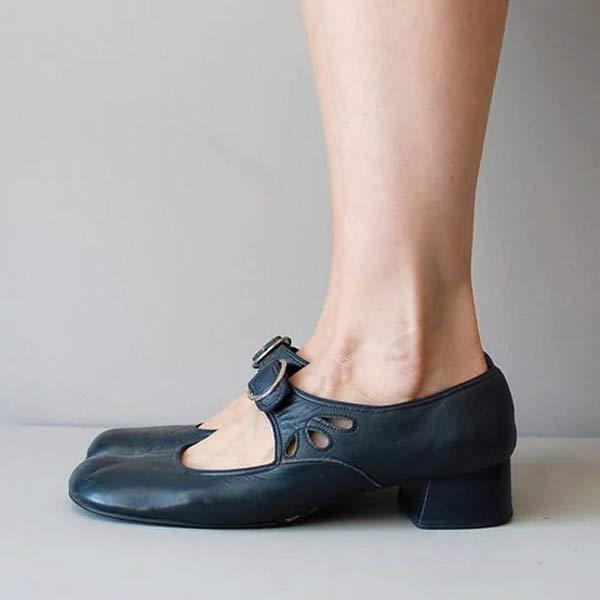 Sandales à Talon Cuir - Boucle Orthopédique Chic - Image 7