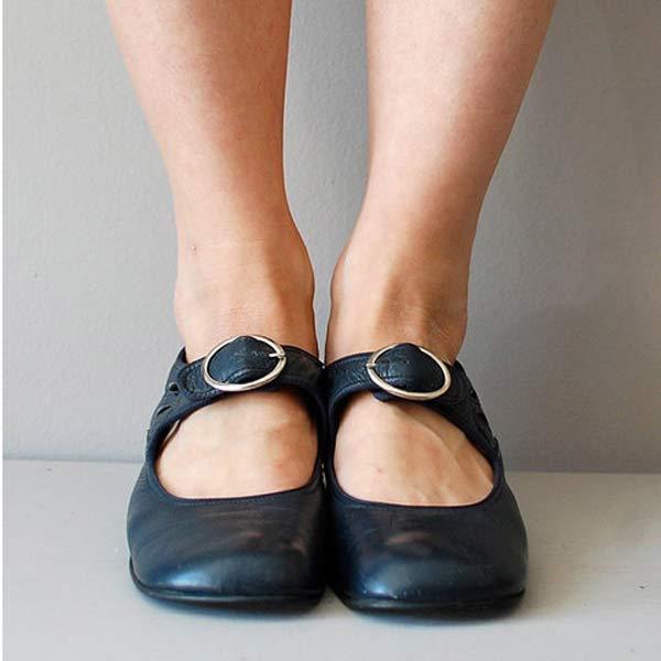 Sandales à Talon Cuir - Boucle Orthopédique Chic - Image 9