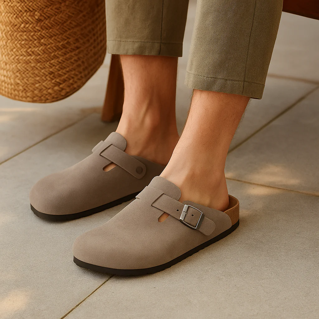 Sandales Boston Cuir Premium Unisexe – Style et Confort - Image 2