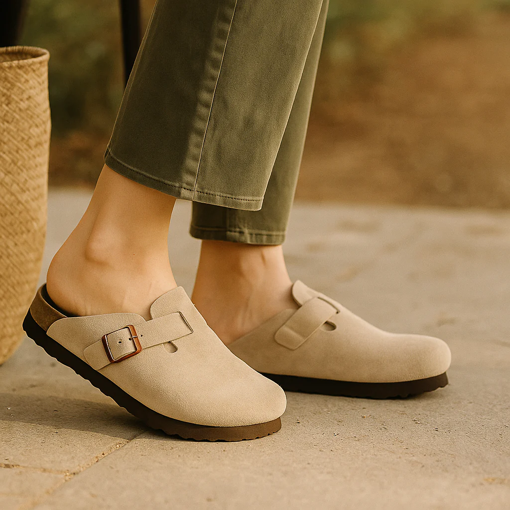 Sandales Boston Cuir Premium Unisexe – Style et Confort - Image 3