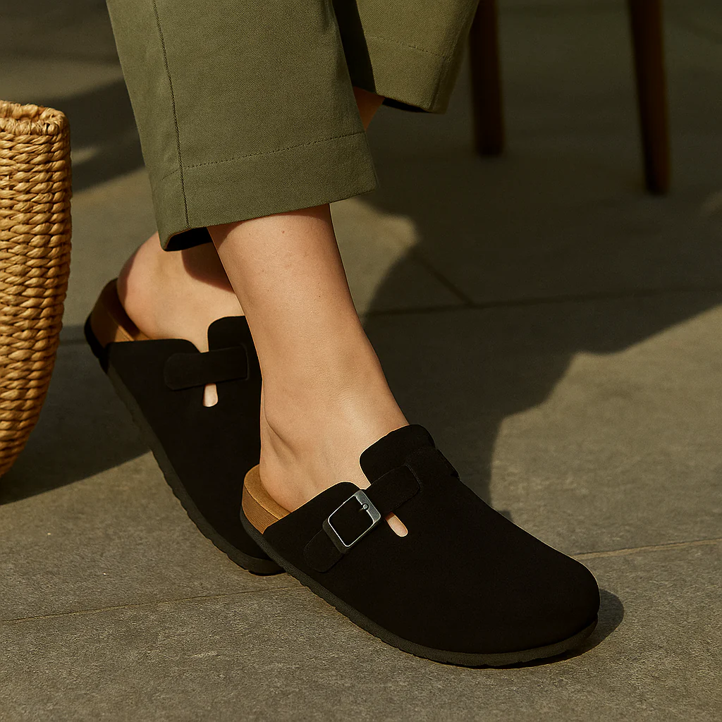 Sandales Boston Cuir Premium Unisexe – Style et Confort - Image 4