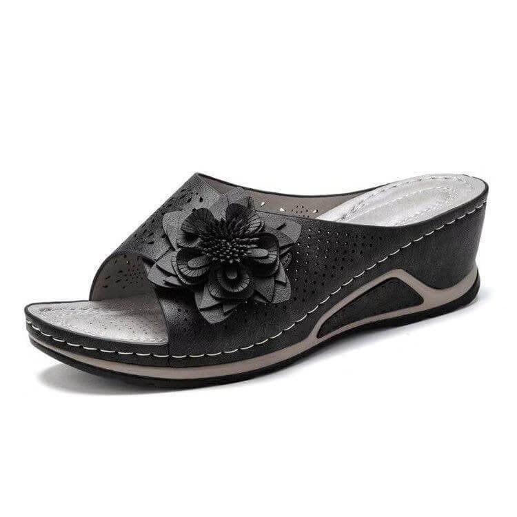 Sandales orthopédiques cuir souple - Confort et style - Image 3