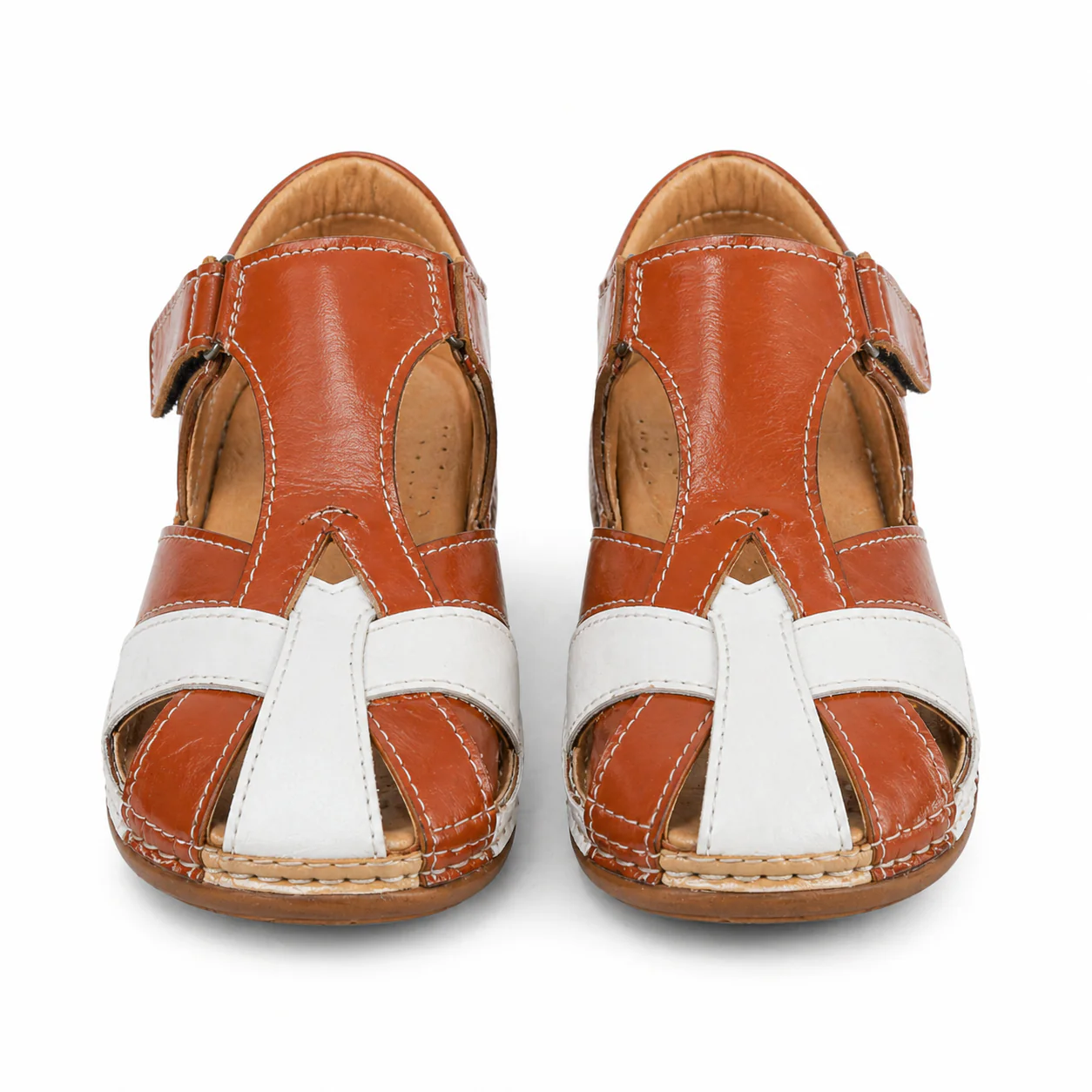 Sandales Orthopédiques en Cuir pour Femmes – Confort & Ajustement Parfait - Image 6