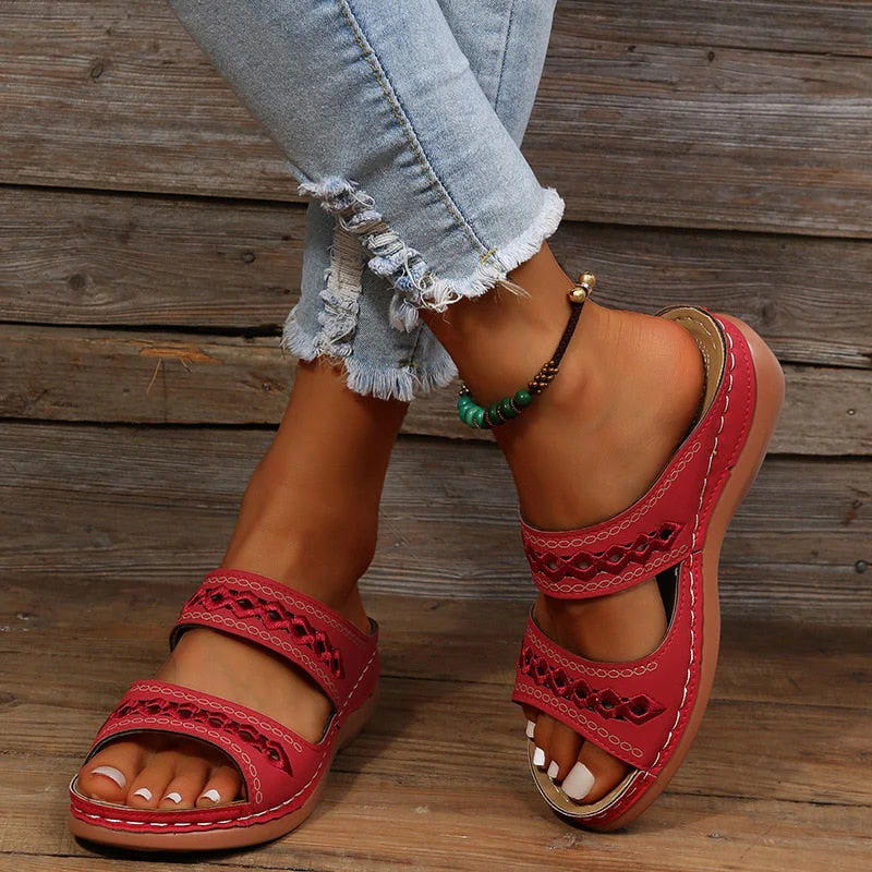 Sandales orthopédiques Martina - Confort et style - Taille ajustable