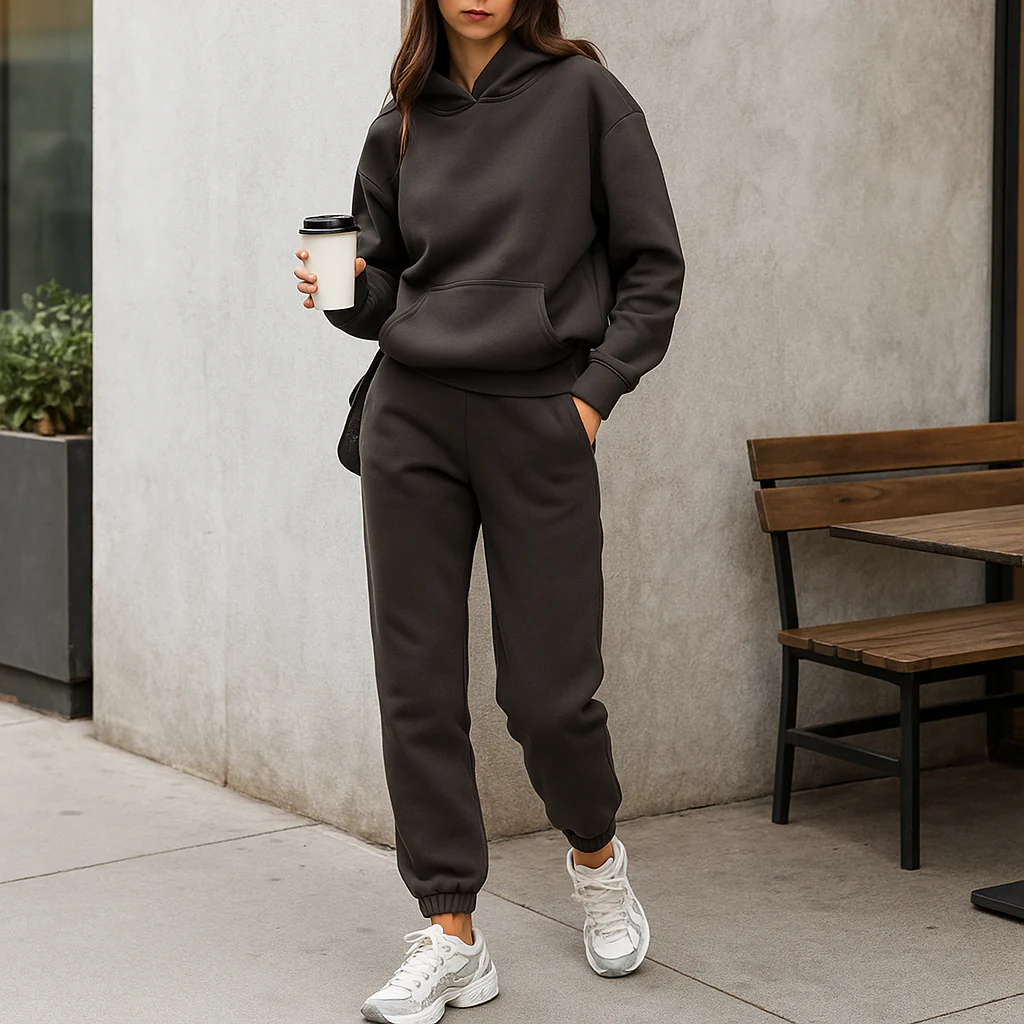 Série de vêtements de sport pour femmes - Veste à capuche - Joggers pour femmes - Image 3