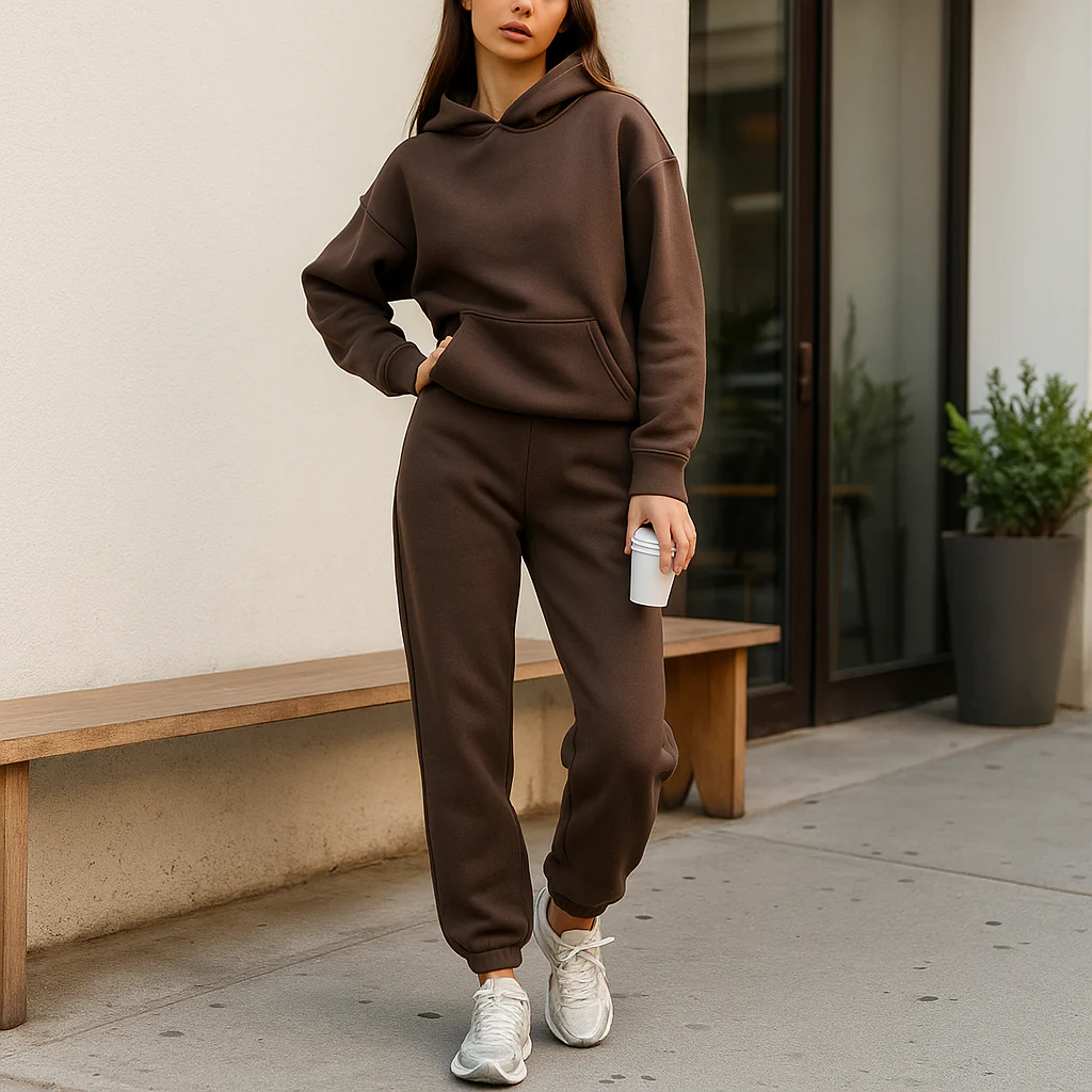 Série de vêtements de sport pour femmes - Veste à capuche - Joggers pour femmes - Image 5