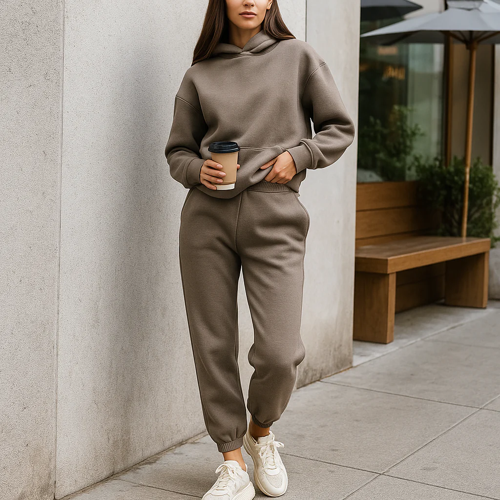 Série de vêtements de sport pour femmes - Veste à capuche - Joggers pour femmes - Image 6