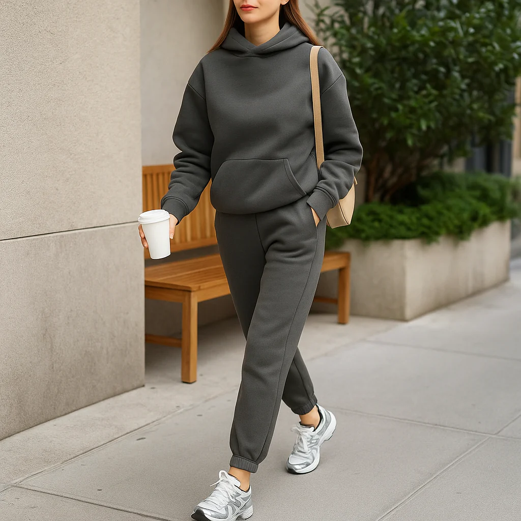 Série de vêtements de sport pour femmes - Veste à capuche - Joggers pour femmes - Image 7