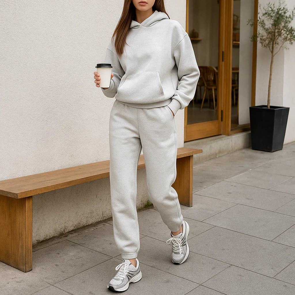 Série de vêtements de sport pour femmes - Veste à capuche - Joggers pour femmes - Image 8