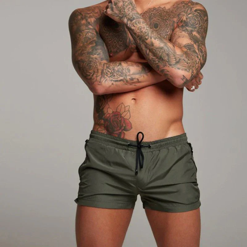 Short de bain stylé Vin à séchage rapide pour homme | Confortable et à séchag...