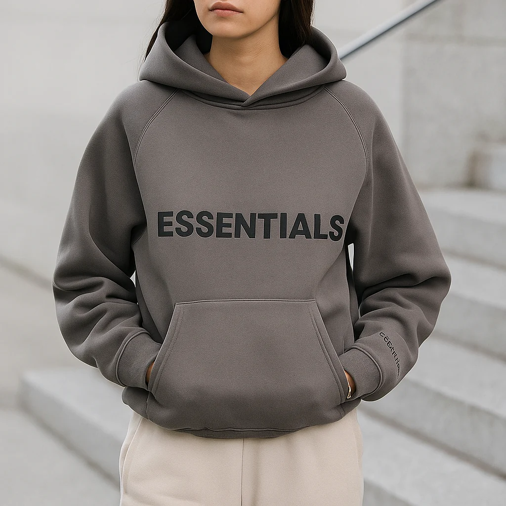 Sweat à capuche femme avec poche kangourou - Image 4