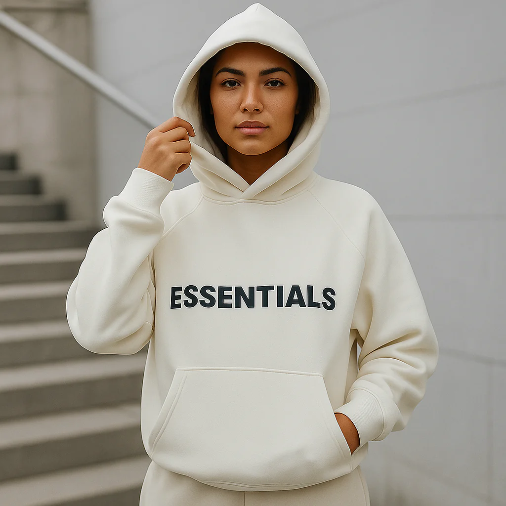 Sweat à capuche femme avec poche kangourou - Image 6
