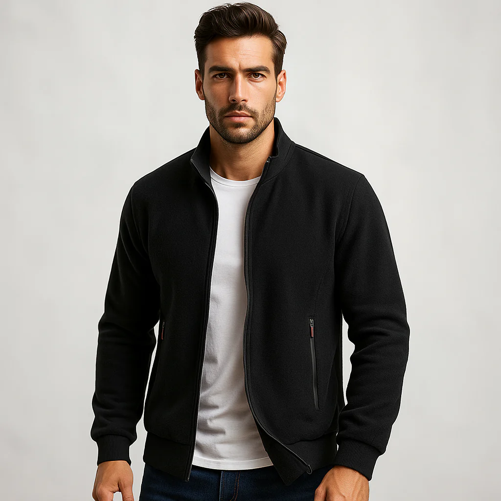 Veste à Zip en Fleece Oliver Varm - Douce - Isolante - Confort - Image 4