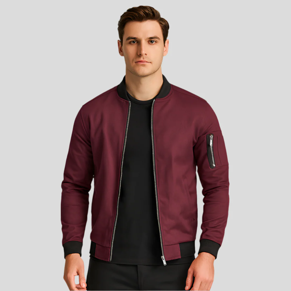 Veste Bombers pour Hommes - Élégante - Confortable - Durable - Image 3