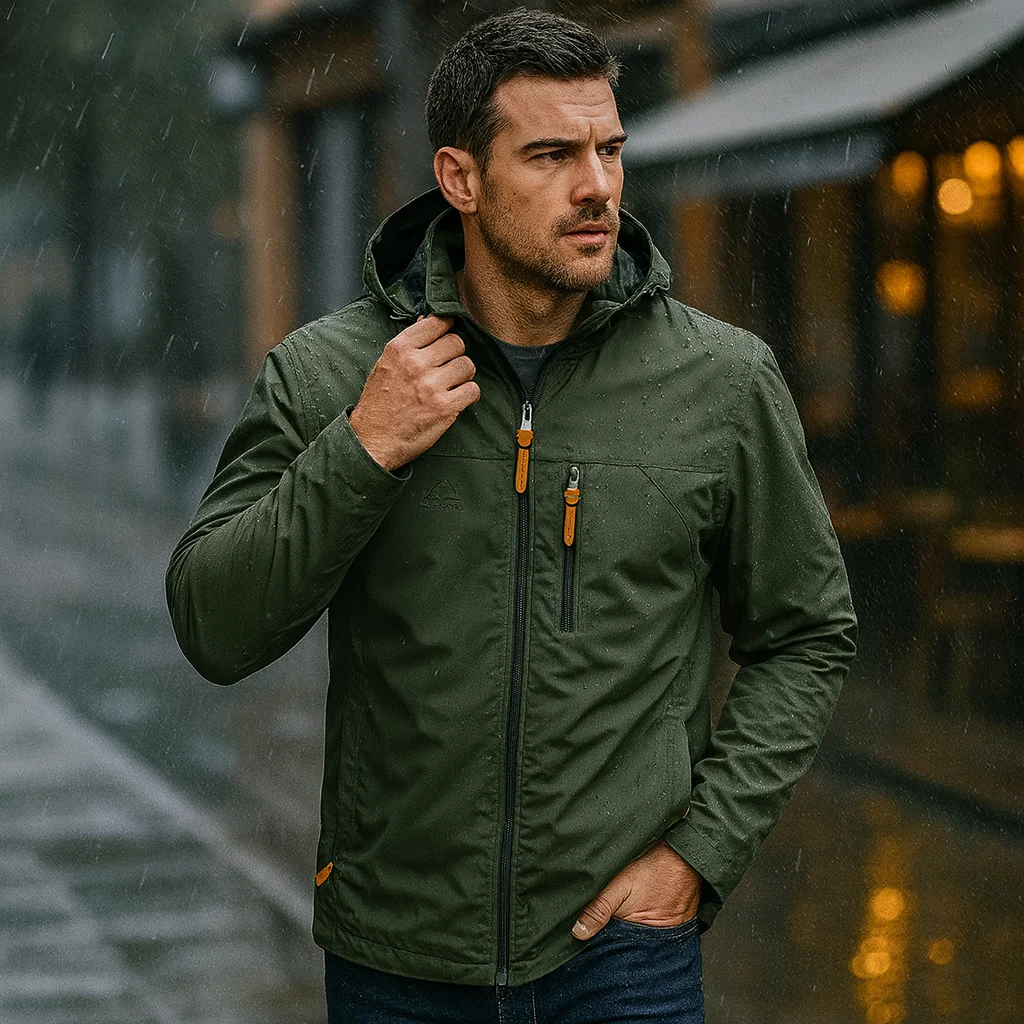 Veste de ski imperméable pour homme Regular Fit