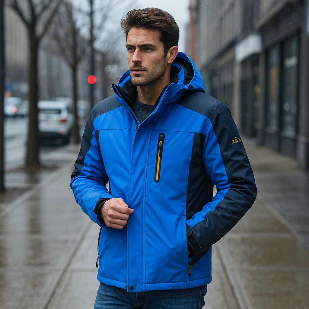 Veste de ski pour homme d'hiver chaude Regular Fit - Image 4
