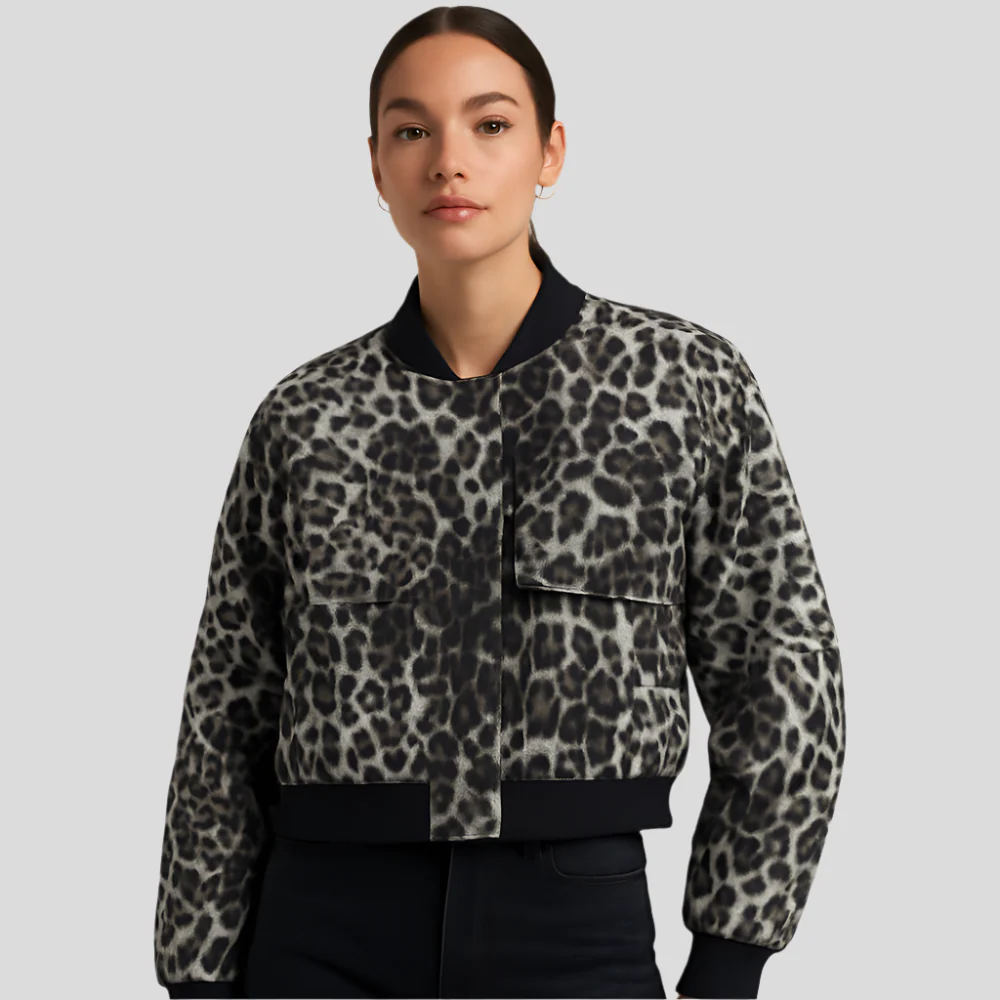 Veste pilote beige douce pour femmes - Style décontracté et confortable - Image 10