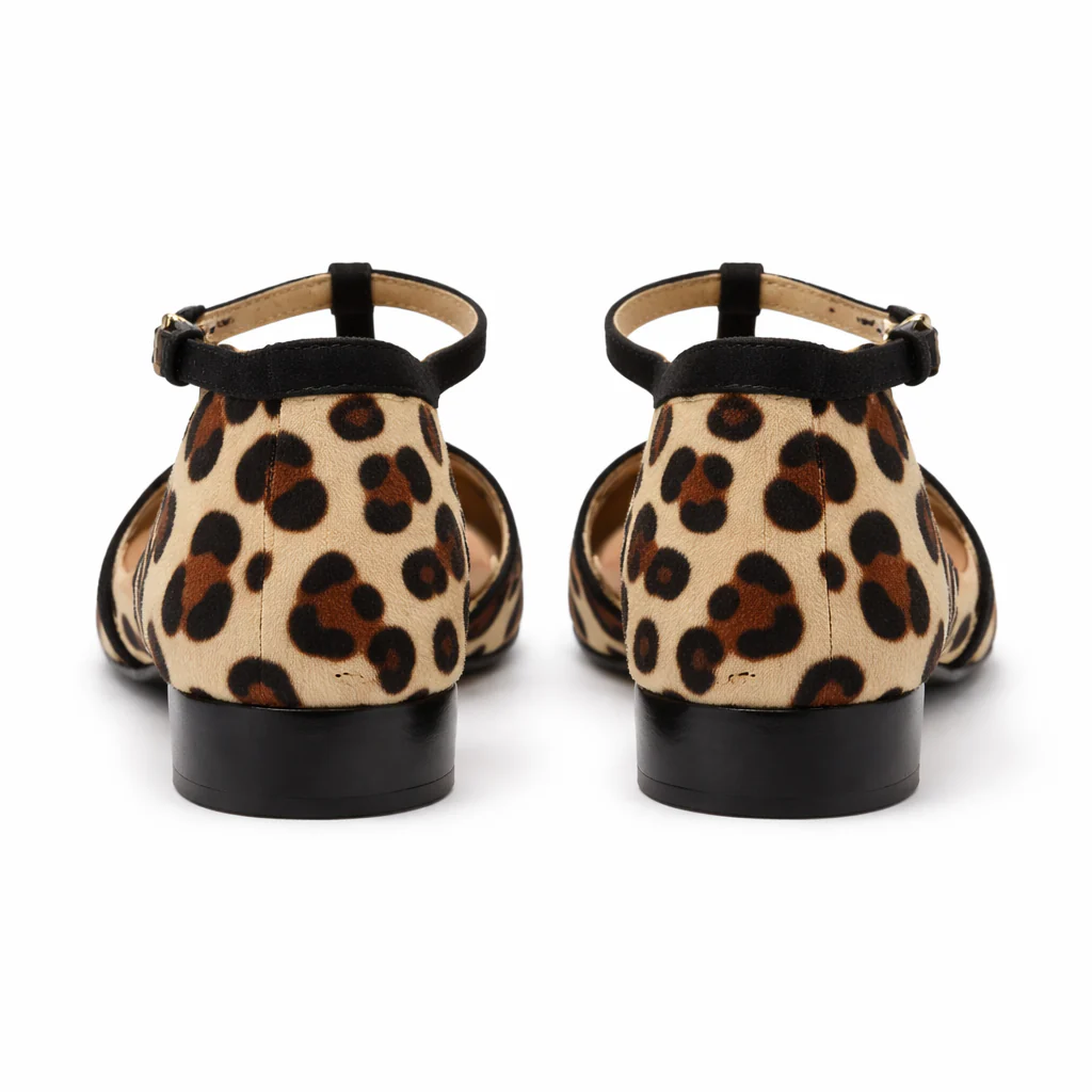 Ballerines pour femmes | Imprimé animal, sangles ajustables | Ajustement sécurisé - Image 6