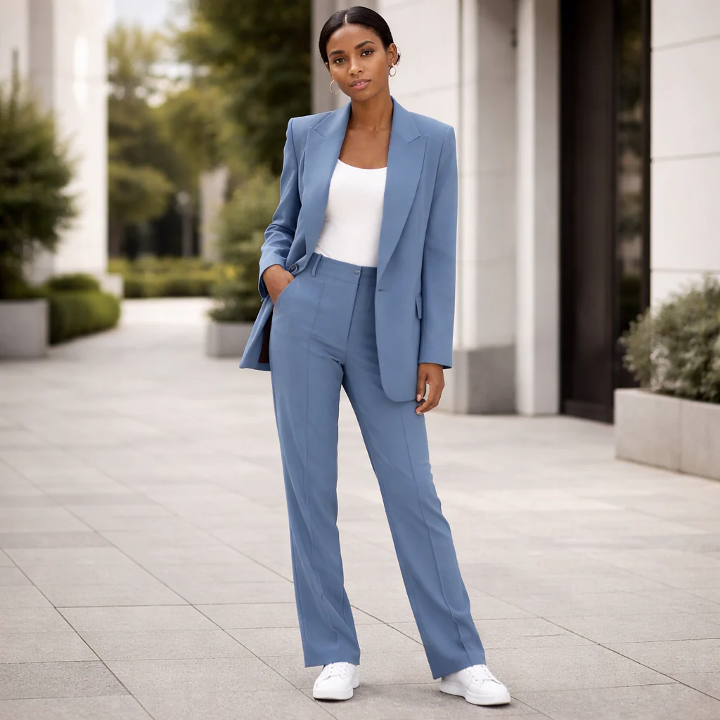 Ensemble Blazer Femme | Tailleur Élégant, Soirée - Image 3