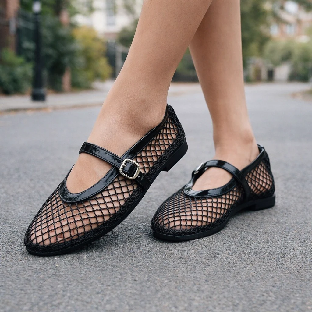 Ballerines Femme | Mesh Respirant | Confort Slip-On