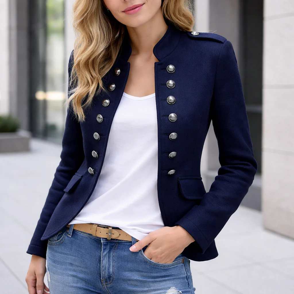 Blazer Femme | Casual Chic Bureau | Taille Ajustée - Image 2