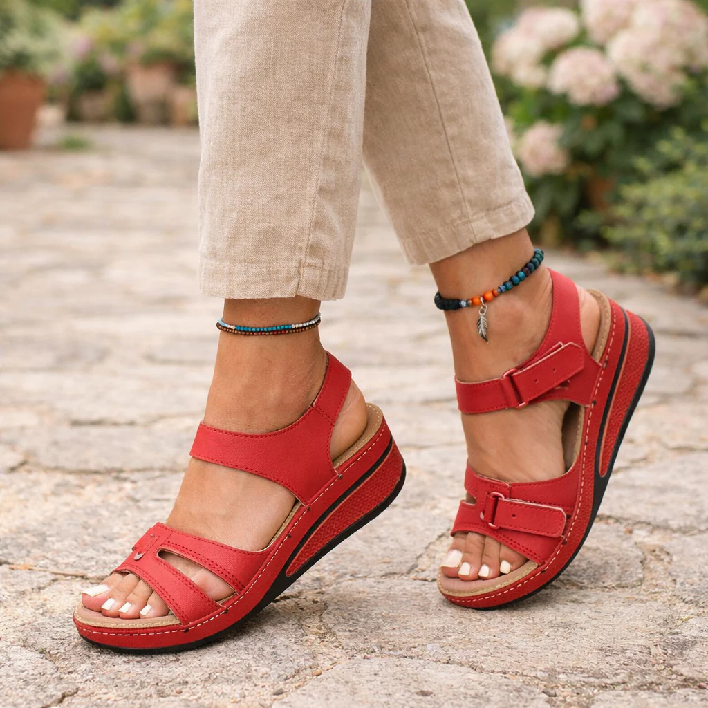 Sandales orthopédiques pour femmes | Lanières ajustables, soutien confortable - Image 2