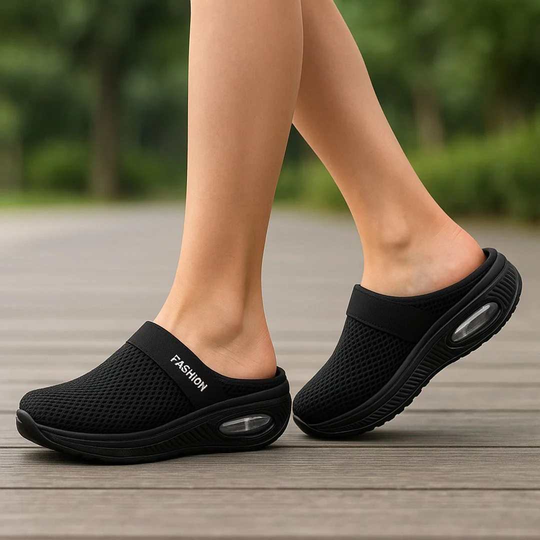 Sandales Femme | Orthopédiques, coussinées | Talons compensés, confort toute la journée - Image 2
