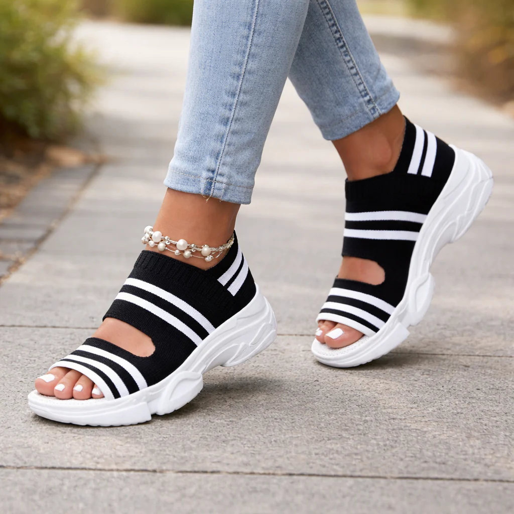 Sandales Compensées Femme | Légères, Élégantes | Confortables