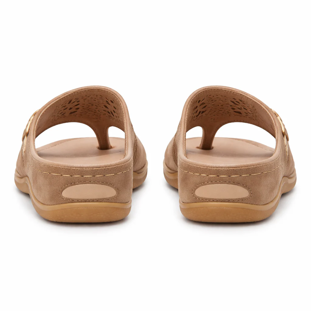 Sandales Compensées Femme | Tong | Semelle Confortable et Ergonomique - Image 8